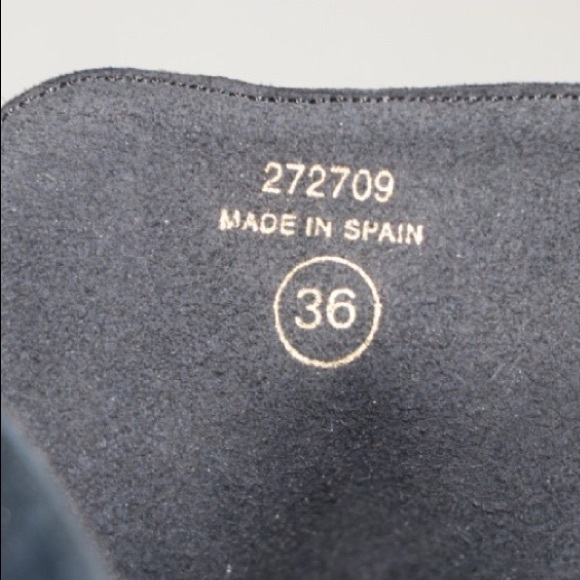 Stella McCartney Blk Platform Wedge Boots Size 5.5 - Picture 8 of 8